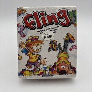 FLING By Gamewright‎ Vintage Card Game 2000 Y2K Ages 6 & Up 2-4 Players NEW NWT
